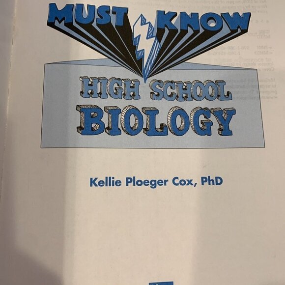 Must Know High School Biology by Cox, Kellie Ploeger (Paperback) - Picture 6 of 11
